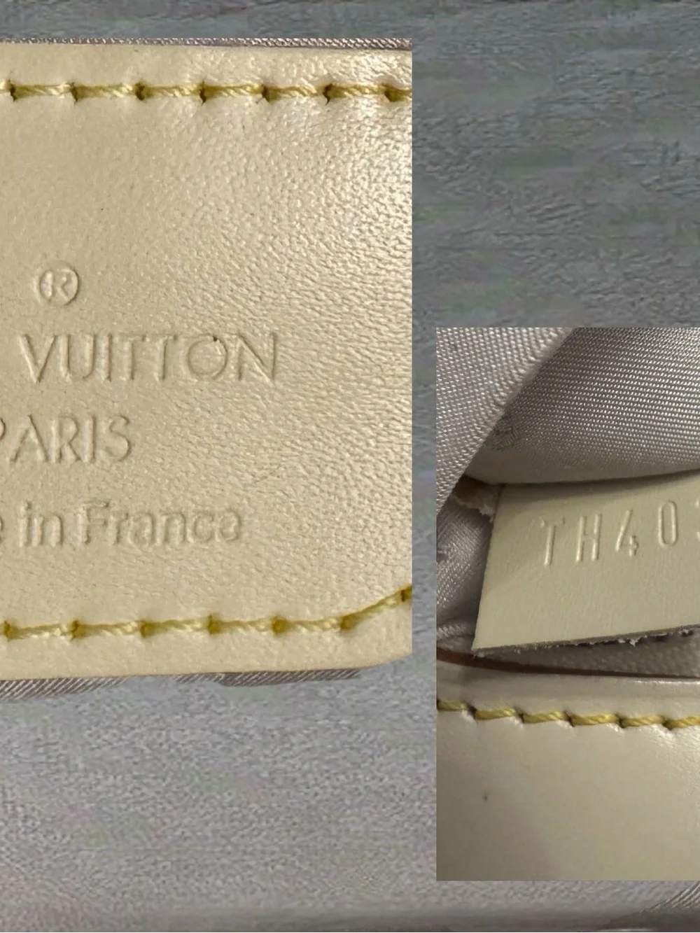 Louis Vuitton Suhali Le Radieux in Blanc lock & Keys-Authentic